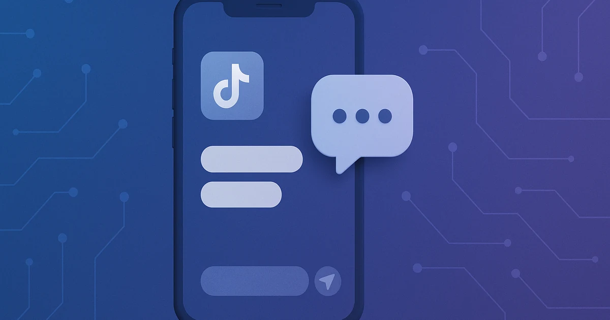 TikTok DMの送り方と送れない原因7つ｜設定・企業活用まで解説｜HolyTech